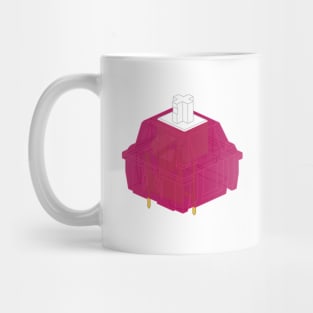 Dragonfruit Mechanical Keyboard Cherry MX Switch Mug